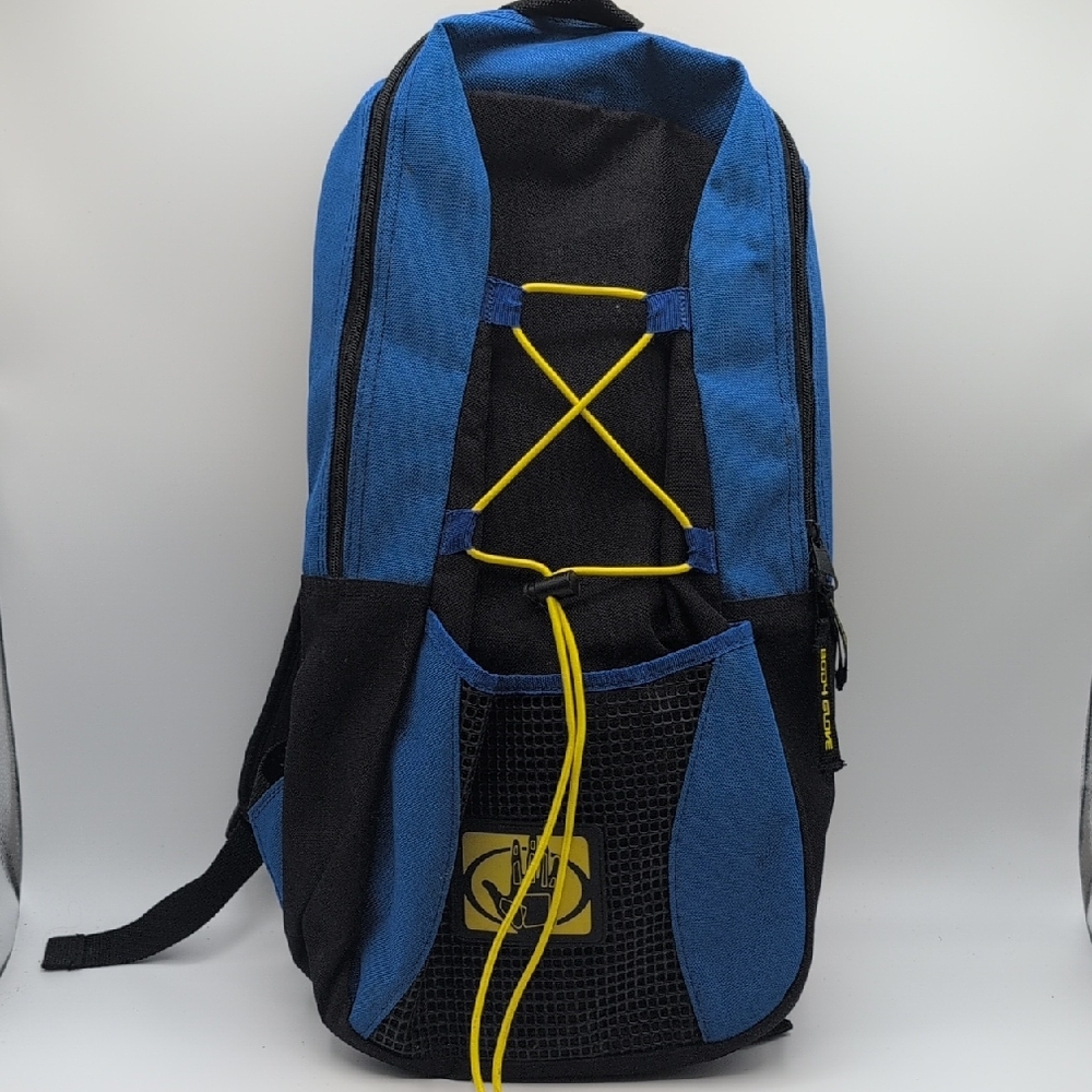 Body Glove| Vintage Blue and Black Backpack With Front Mesh Pocket
